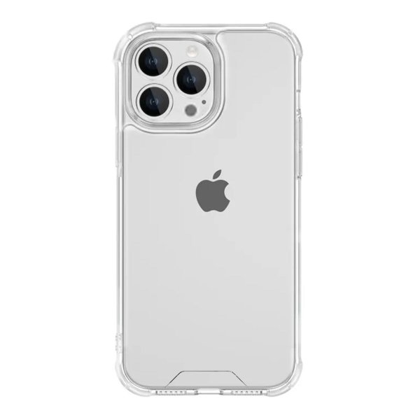 iPhone 15 Pro Cover Stødabsorberende Transparent
