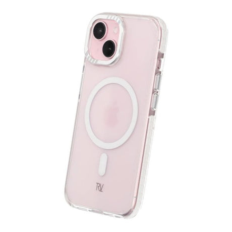 Rvelon iPhone 15 Cover Forstærkede Hjørner Hvid