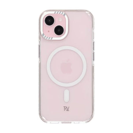 Rvelon iPhone 15 Cover Forstærkede Hjørner Hvid