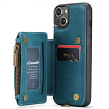 CaseMe iPhone 15 Cover C20 Series Petroleum
