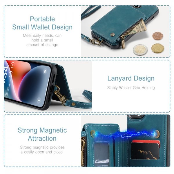 CaseMe iPhone 15 Cover C20 Series Petroleum
