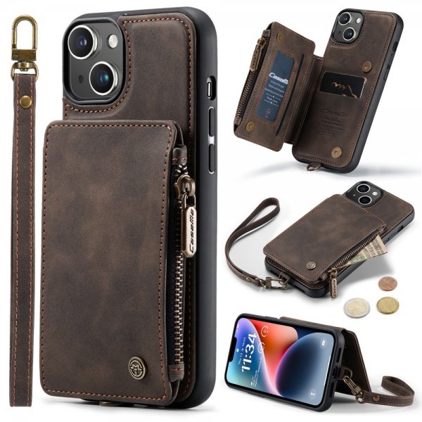 CaseMe iPhone 15 Cover C20 Series Kaffe