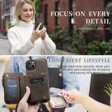 CaseMe iPhone 15 Cover C20 Series Kaffe