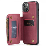 CaseMe iPhone 15 Cover C20 Serie Rød