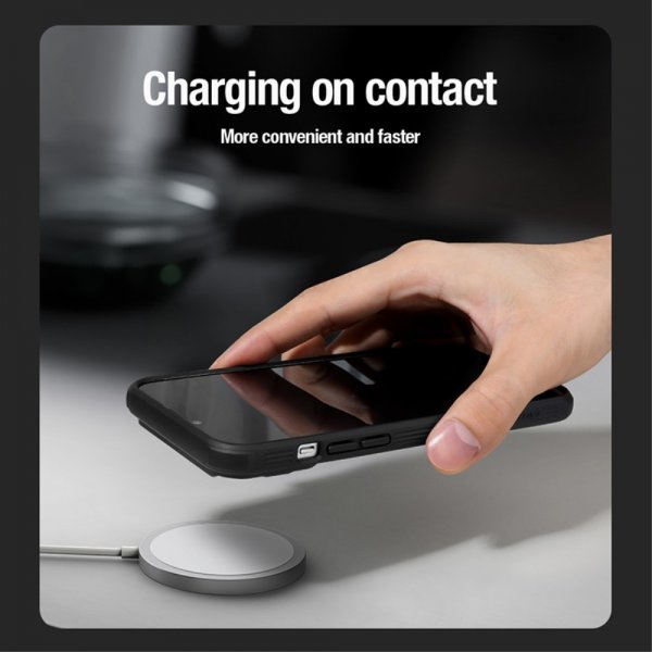 Nillkin iPhone 15 Cover CamShield MagSafe Blå