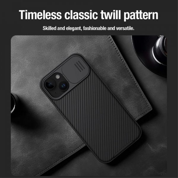 Nillkin iPhone 15 Cover CamShield MagSafe Blå