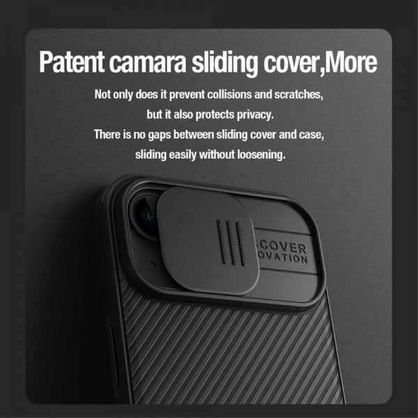 Nillkin iPhone 15 Cover CamShield Pro MagSafe Sort