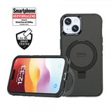 4smarts iPhone 15 Cover Defend Etui Magic Stand MagSafe