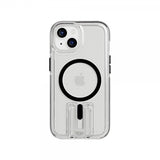 Tech21 iPhone 13/14/15/16. generation/17. generation Cover Evo Crystal Kick MagSafe Klar/Sort