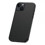 Baseus iPhone 15 Cover Faux Leather Series Sort