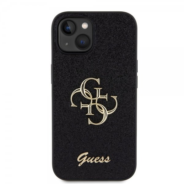 Guess iPhone 15 Cover Fixed Glitter Sort