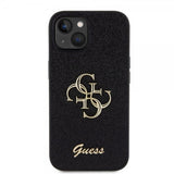 Guess iPhone 15 Cover Fixed Glitter Sort