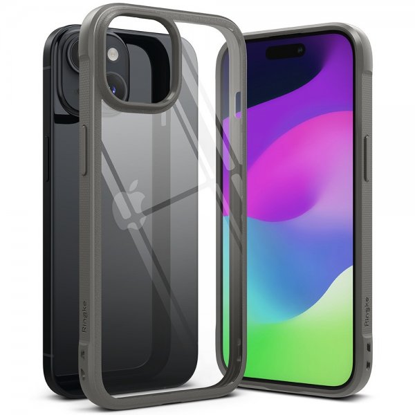 Ringke iPhone 15 Cover Fusion Bold Grå