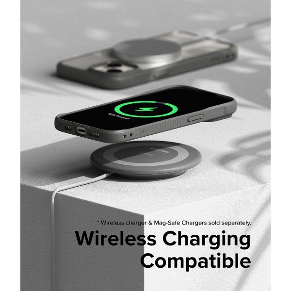 Ringke iPhone 15 Cover Fusion Bold Grå