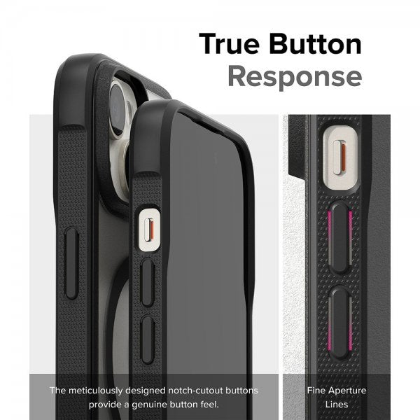 Ringke iPhone 15 Cover Fusion Bold Magnetic Mat Sort