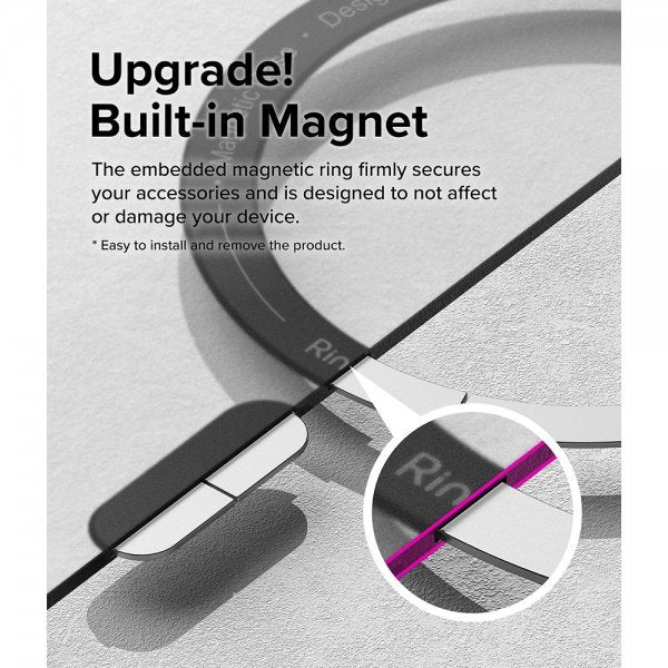 Ringke iPhone 15 Cover Fusion Bold Magnetic Mat Sort