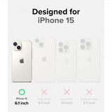 Ringke iPhone 15 Cover Fusion Bold Mat Sort