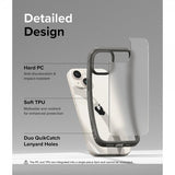 Ringke iPhone 15 Cover Fusion Bold Matgrå