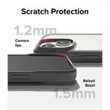 Ringke iPhone 15 Cover Fusion Bold Matgrå