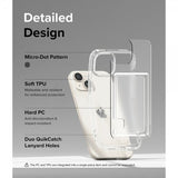 Ringke iPhone 15 Cover Fusion Card Clear