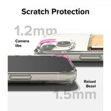 Ringke iPhone 15 Cover Fusion Card Clear