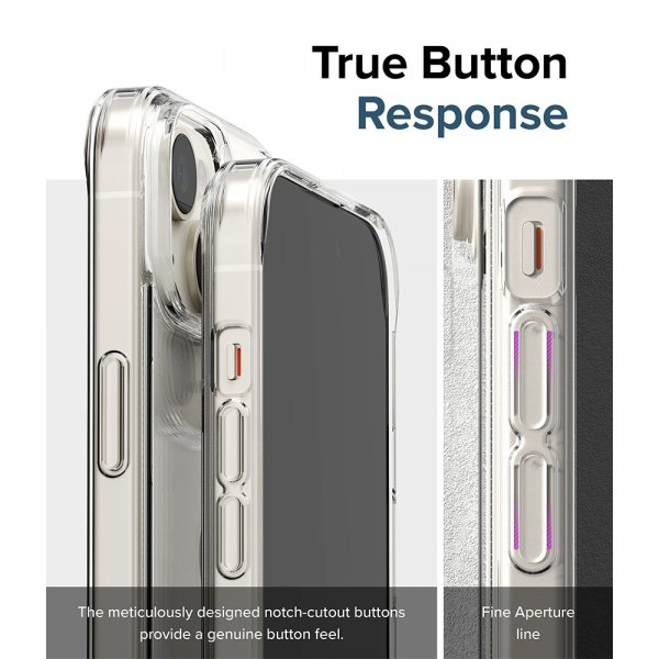 Ringke iPhone 15 Cover Fusion Clear