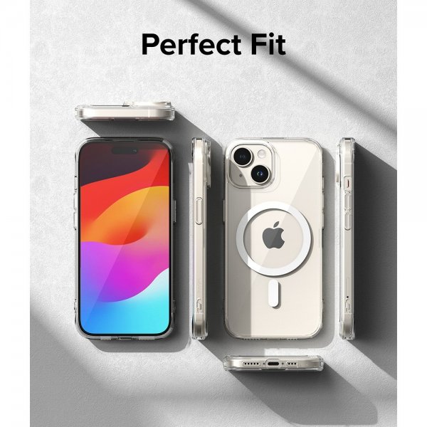 Ringke iPhone 15 Cover Fusion Magnetic Clear
