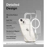 Ringke iPhone 15 Cover Fusion Magnetic Clear