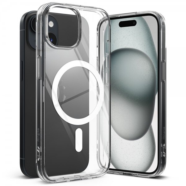 Ringke iPhone 15 Cover Fusion Magnetic Clear