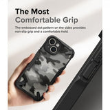 Ringke iPhone 15 Cover Fusion X Design Camo Black