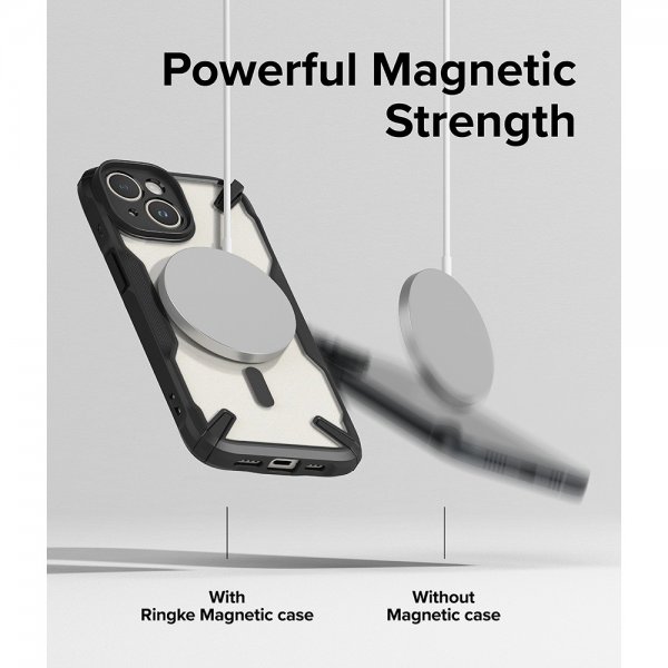 Ringke iPhone 15 Cover Fusion X Magnetic Mat Sort