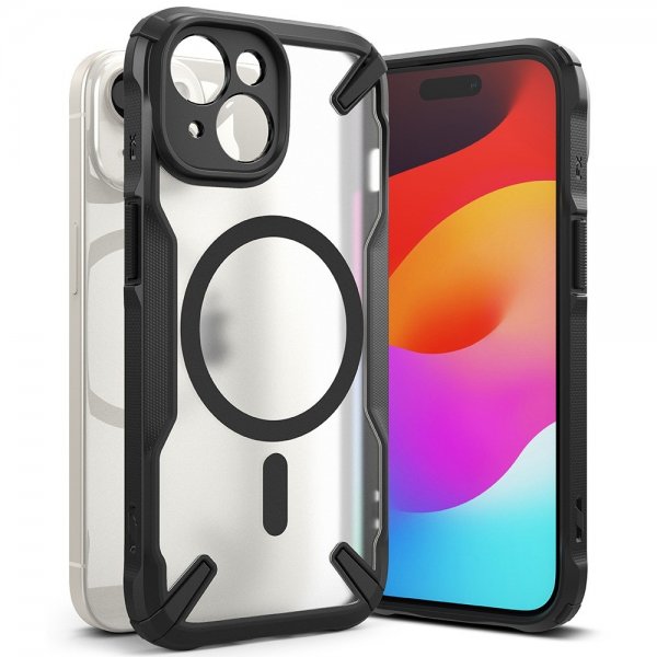 Ringke iPhone 15 Cover Fusion X Magnetic Mat Sort