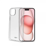 Celly iPhone 15 Cover GELSKIN Transparent