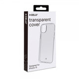 Celly iPhone 15 Cover GELSKIN Transparent
