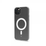 Celly iPhone 15 Cover GELSKINMAG MagSafe Transparent