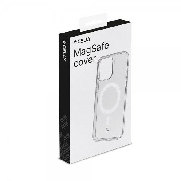 Celly iPhone 15 Cover GELSKINMAG MagSafe Transparent