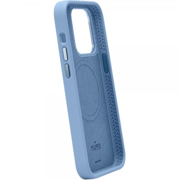 Puro iPhone 15 Cover ICON Mag Pro Blå