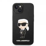 Karl Lagerfeld iPhone 15 Cover Ikonik NFT Sort