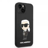 Karl Lagerfeld iPhone 15 Cover Ikonik NFT Sort