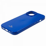 Mercury iPhone 15 Cover Jelly Glitter Blå