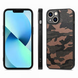 iPhone 15 Cover Camouflage Brun