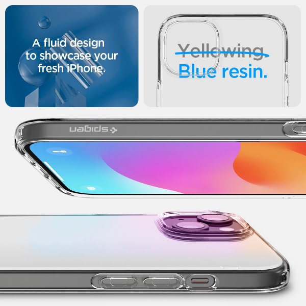 Spigen iPhone 15 Cover Liquid Crystal Crystal Clear