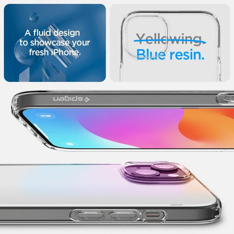 Spigen iPhone 15 Cover Liquid Crystal Crystal Clear