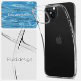 Spigen iPhone 15 Cover Liquid Crystal Crystal Clear