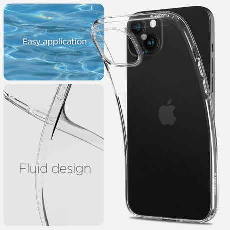 Spigen iPhone 15 Cover Liquid Crystal Crystal Clear
