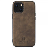 Dg.Ming iPhone 15 Cover M2 Series Aftagelig Kortholder Kaffe