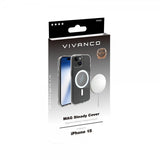 Vivanco iPhone 15 Cover Mag Steady Transparent