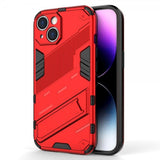 iPhone 15 Cover med Stativ Rød