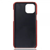 iPhone 15 Cover med to Kortlommer Rød