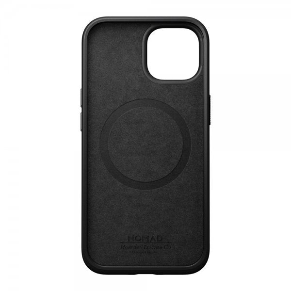 Nomad iPhone 15 Cover Modern Leather Case Horween Rustic Brown